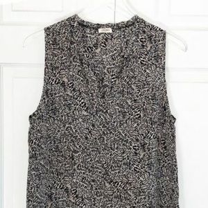 L' AGENCE 100% Silk Sleeveless Top